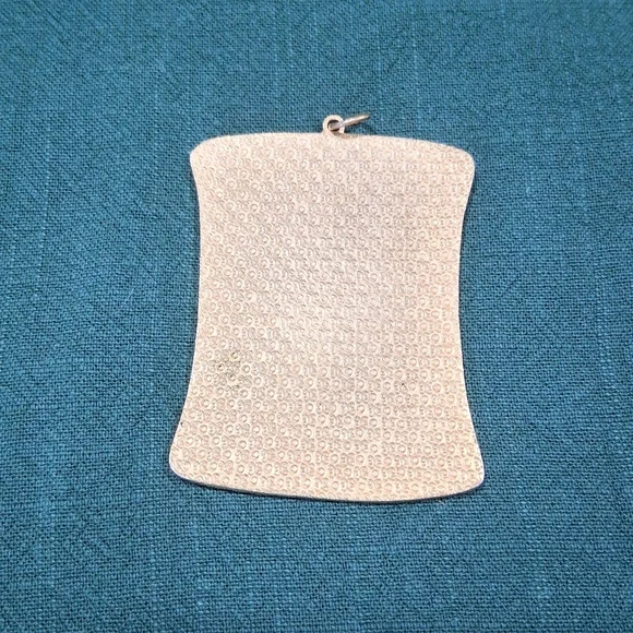 Vintage Cloisonne Pendant For Necklace Asian Scene Enamel - Picture 5 of 9